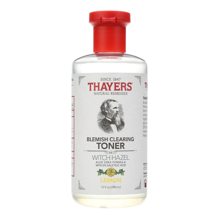 Thayers Natural Remedies Blemish Clearing Toner - 12 fl oz - Witch Hazel & Tea Tree Oil