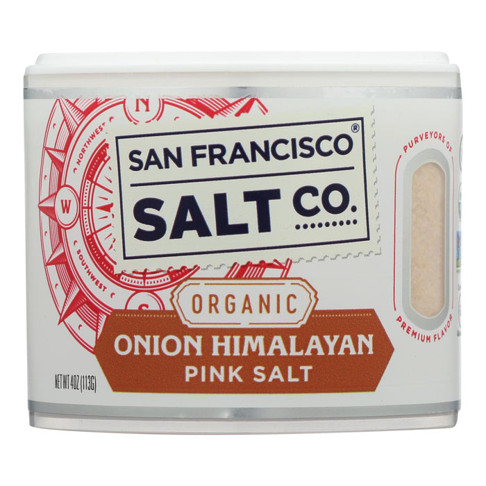 San Francisco Salt Co. Himalayan Onion Salt - 4 Oz - Pack of 6