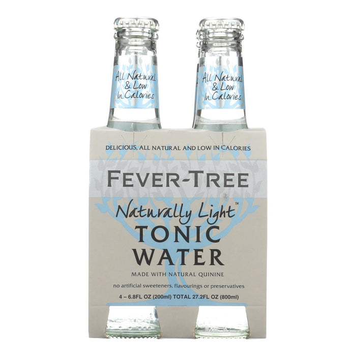 Fever-Tree Indian Tonic Water, Premium Mixer, 6 x 6.8 Fl Oz Glass