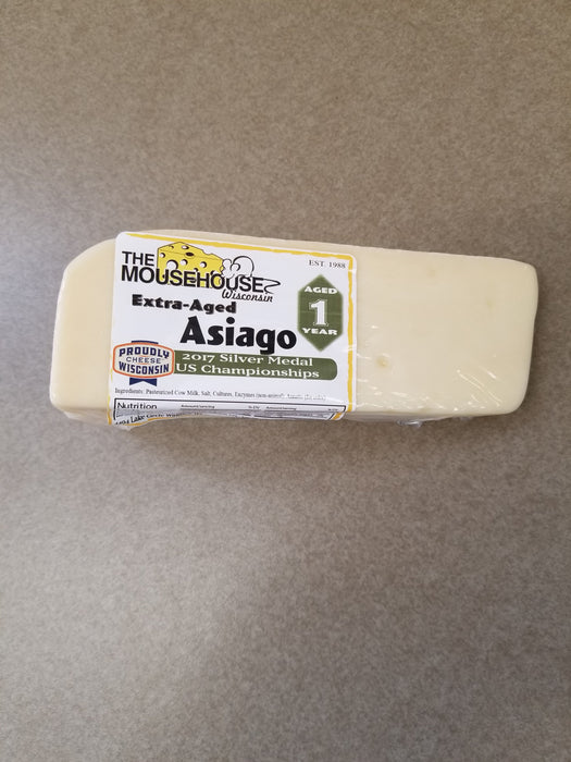 Asiago, Extra Aged -  Approx wt. 7 Ounces