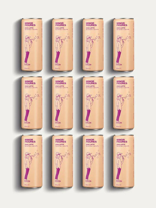 Minor Figures Oat Milk Chai Latte Case of 12 (8.45 fl. oz.)