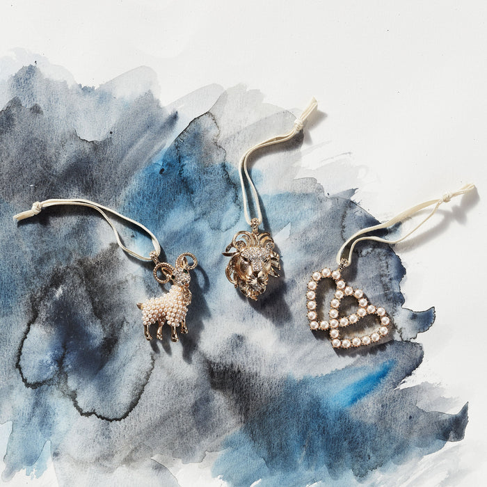 Aries hanging ornament