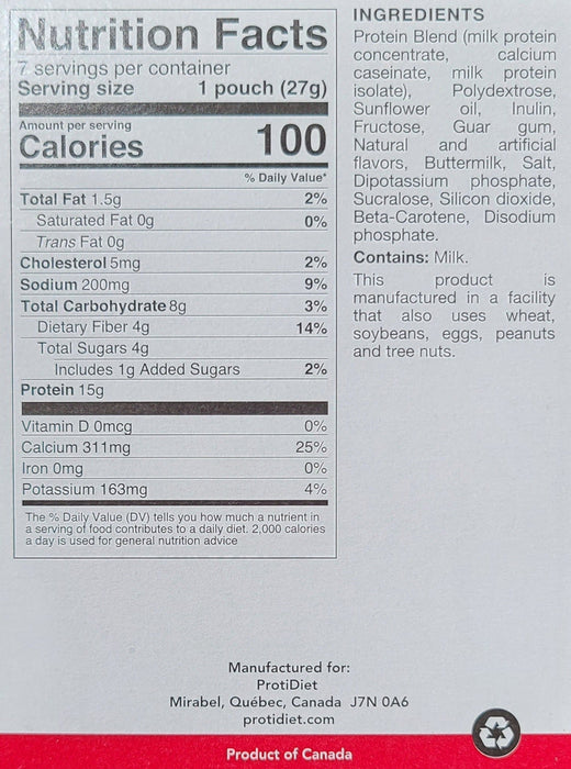 Protidiet Vanilla Shake