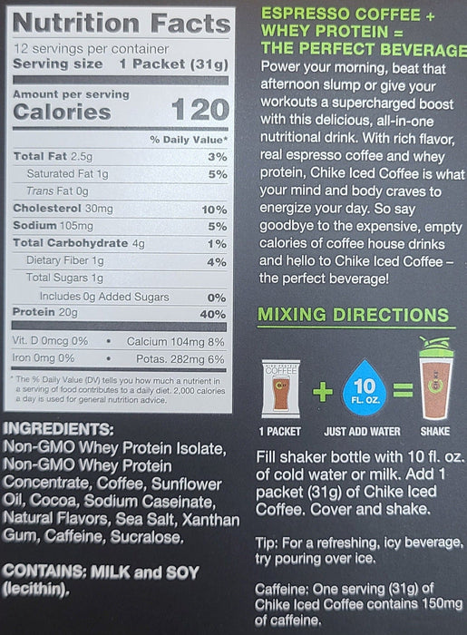 Chike Protein Coffee Single Packet