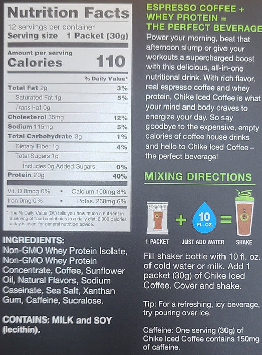 Chike Protein Coffee Single Packet