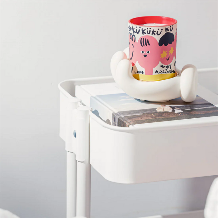 Master Mood White Tea Scented Candle + Palm Gift Box