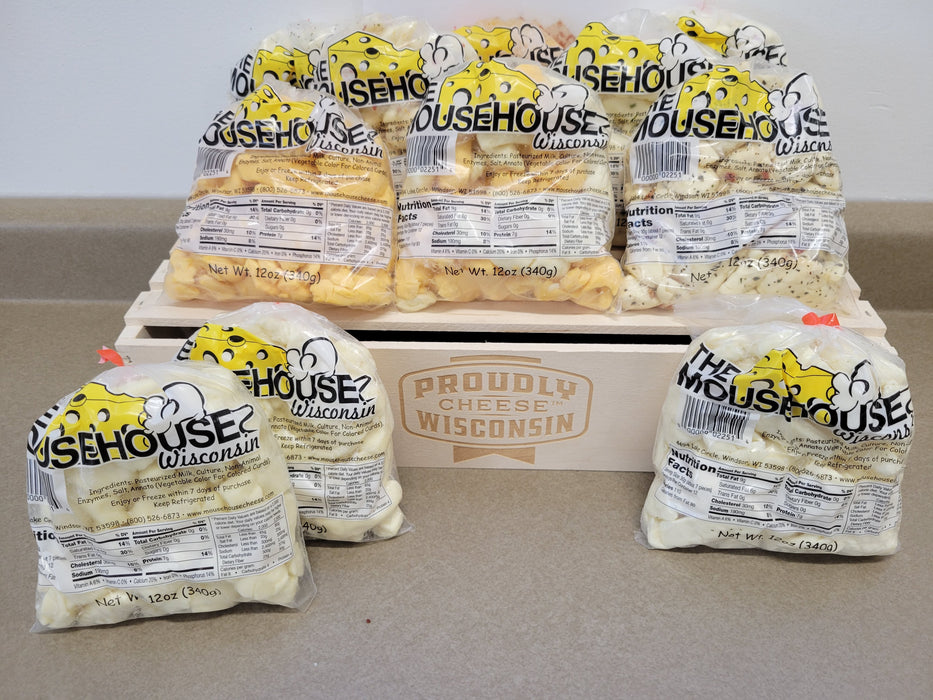 Award Winning Wisconsin Cheddar Curds 12oz