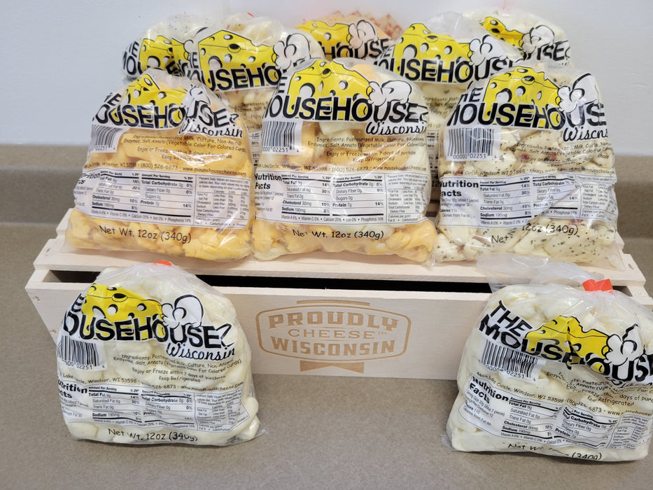 Award Winning Wisconsin Cheddar Curds 12oz