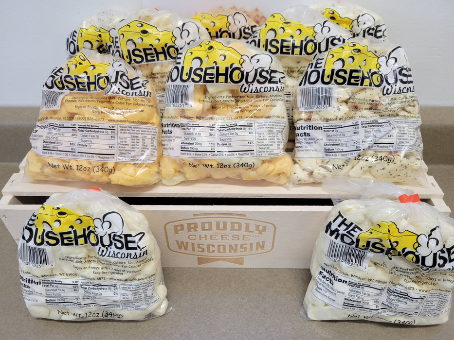 Award Winning Wisconsin Cheddar Curds 12oz