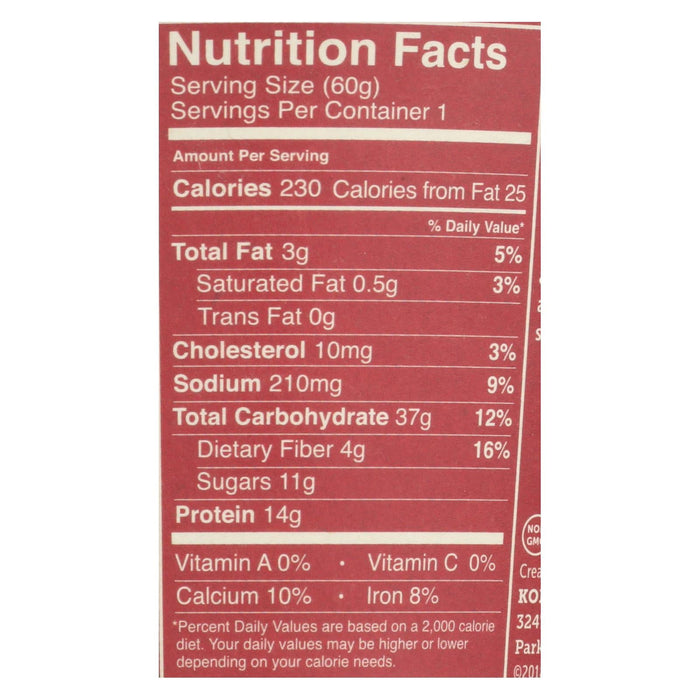 Kodiak Cakes Cinnamon Oatmeal in a Cup, 2.12 Oz (Case of 12)