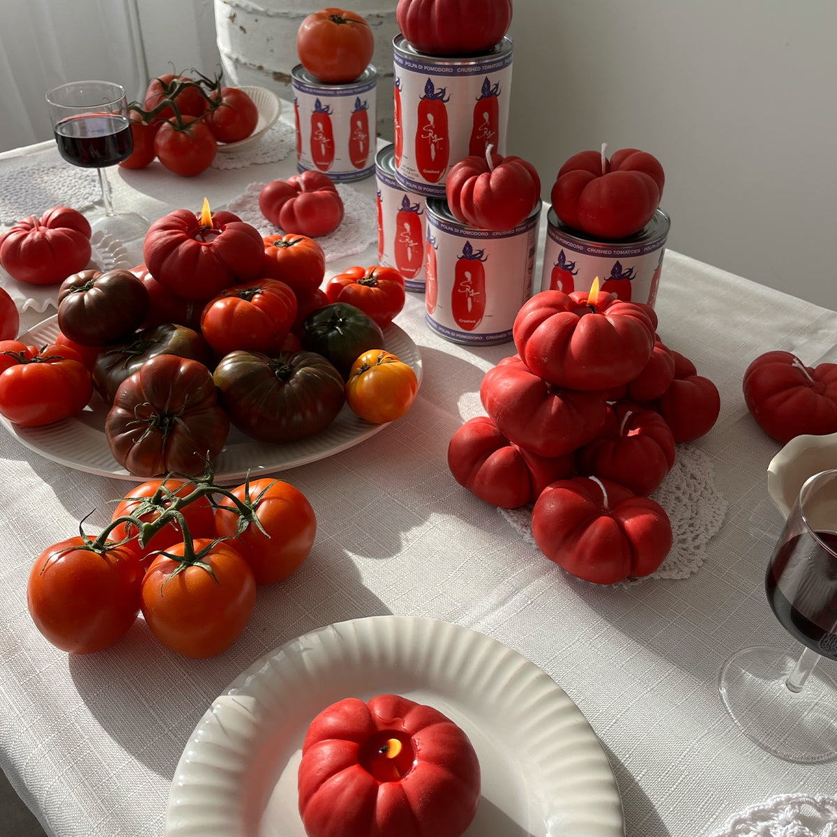 Heirloom Tomato Candle - Red — Specialty Food Source