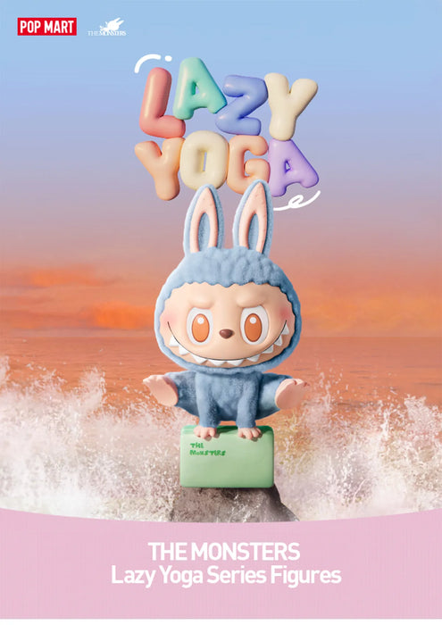 [In Stock] POPMART Labubu Lazy Yoga Series Figures Blind Box (SEALED)