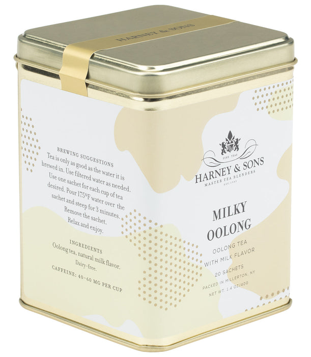 Milky Oolong, Tin of 20 Sachets