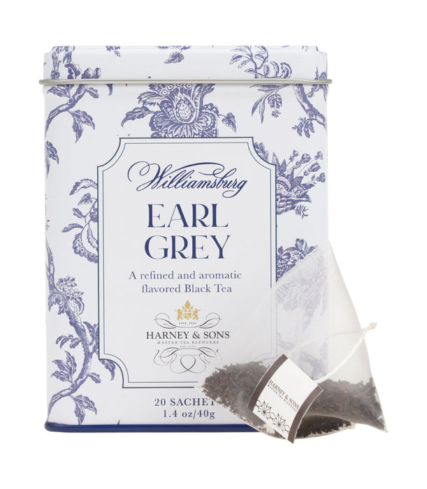 Williamsburg Earl Grey, Tin of 20 Sachets