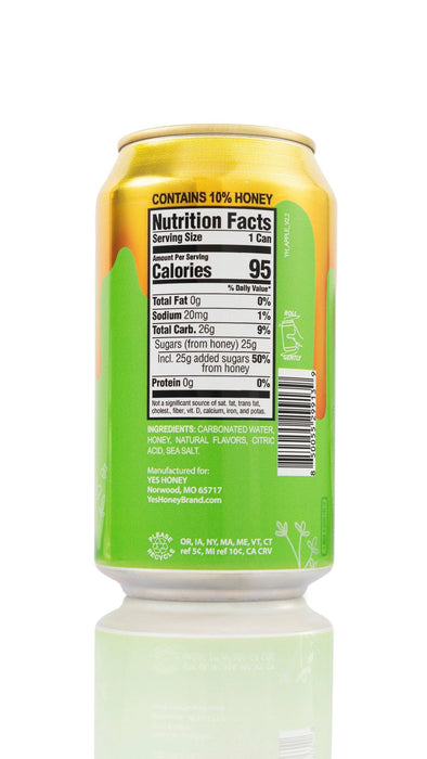 Bee Original Sweet Apple Soda Alternative