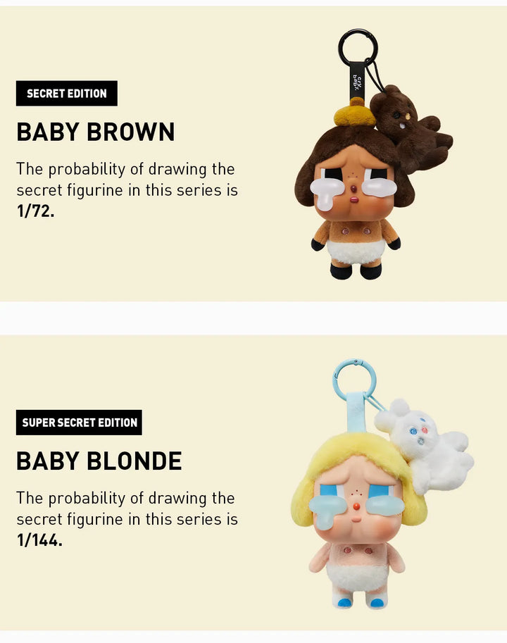 RESTOCK: JULY] POPMART CRYBABY Crying Again Series - Vinyl Face