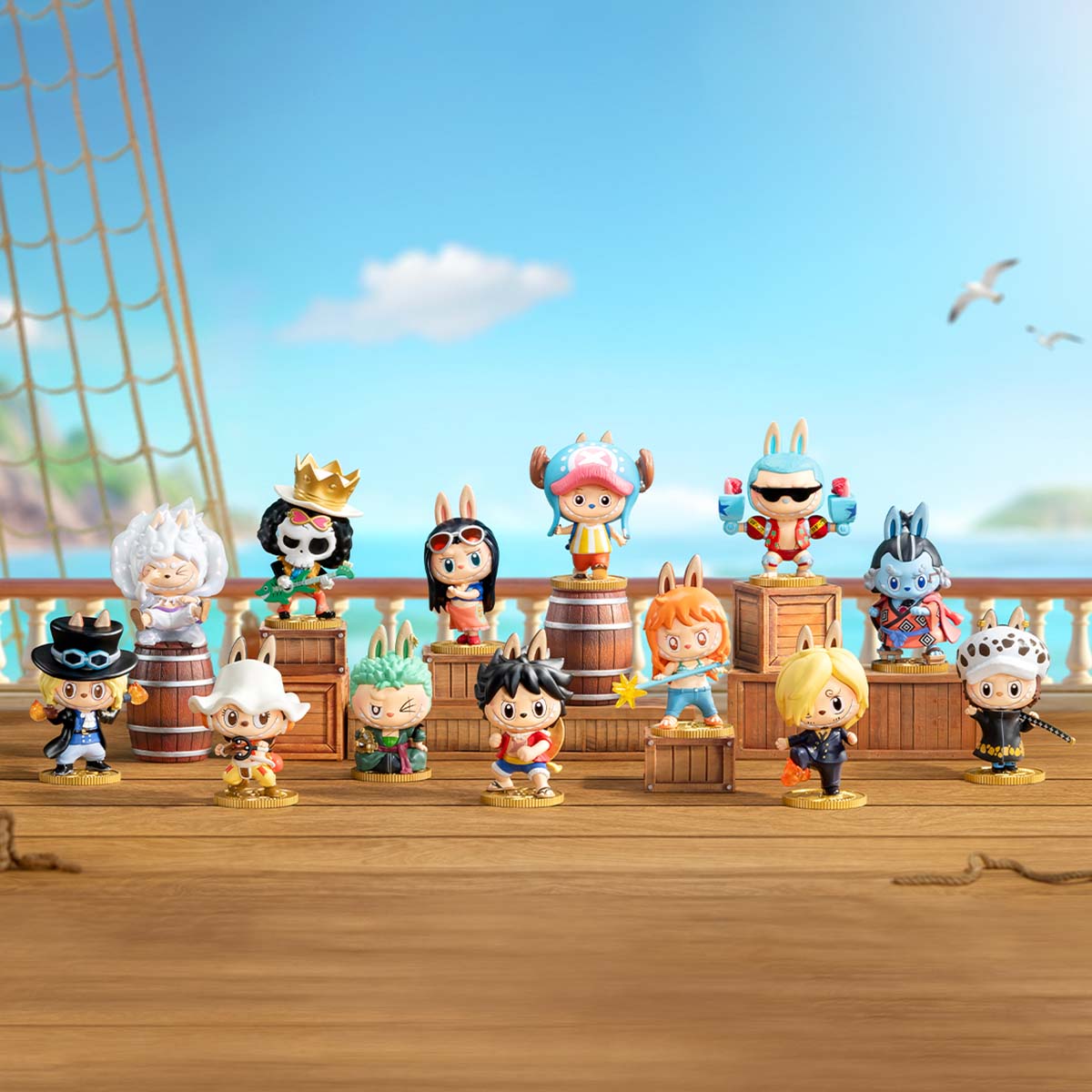 RESTOCK: JULY] POPMART One Piece Series Figures Labubu — Specialty