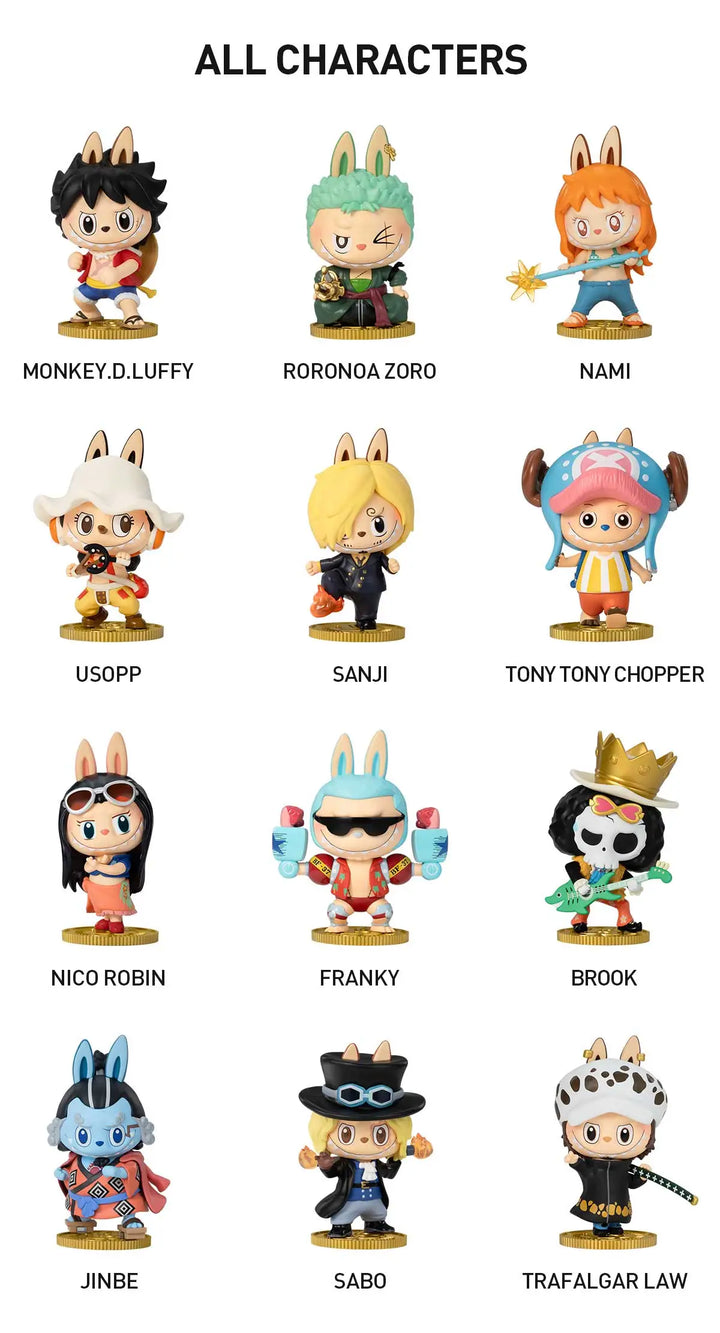 In Stock] POPMART One Piece Series Figures Labubu (SEALED