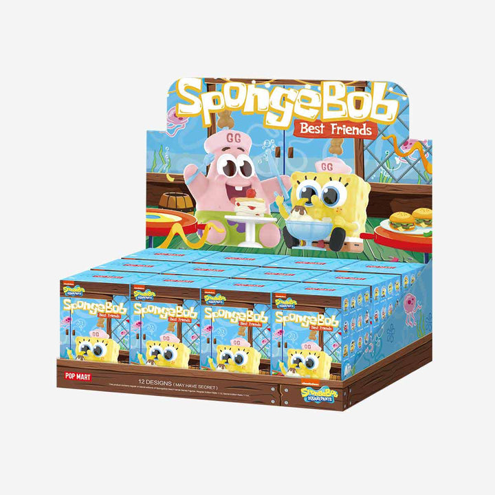 In Stock] POPMART SpongeBob Best Friends Series Figures Blind Box
