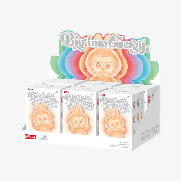 [In Stock] POPMART Big into Energy Series-Vinyl Plush Pendant Blind Box Labubu
