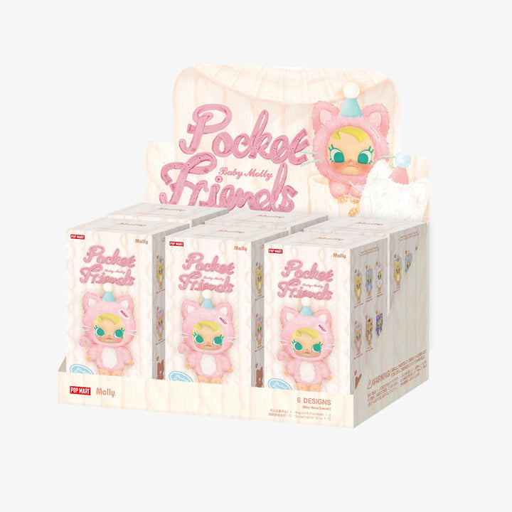 ✨POPMART baby molly Pocket Friends 5点 IN STOCK] POPMART BABY MOLLY Pocket Friends Series Vinyl Plush