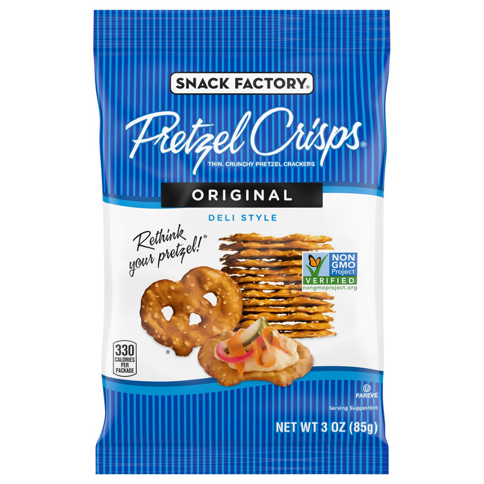 Pretzel Crisps Original - 8 oz Bags, 3-Count Pack