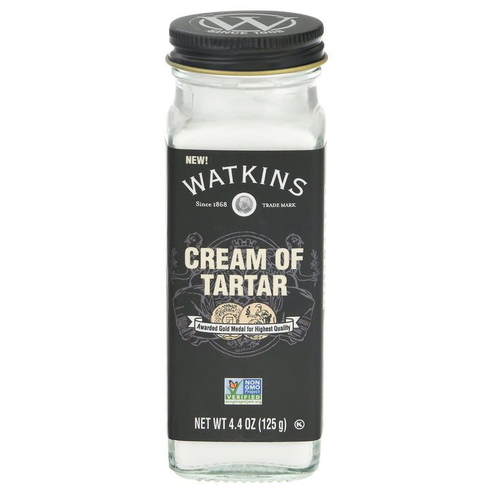Watkins Cream of Tartar Seasoning, 4.4 oz (Pack of 3) - Natural Baking Ingredient