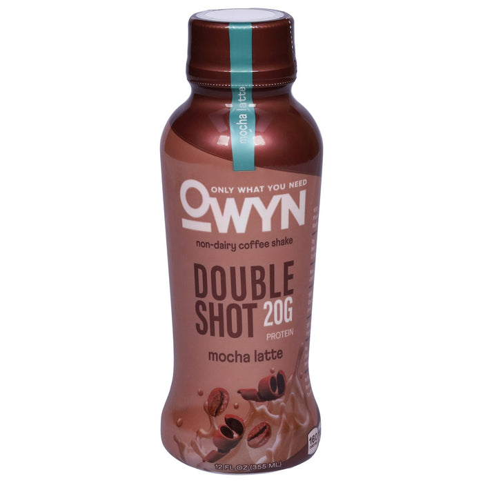 Owyn What You Need High Protein Coffee Double Shot Mocha, 12-12 fl oz
