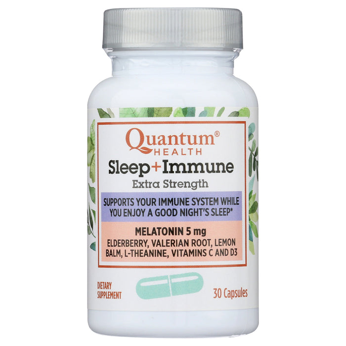Quantum Health Sleep Immune 5mg Capsules - 30 Count - Natural Sleep Support