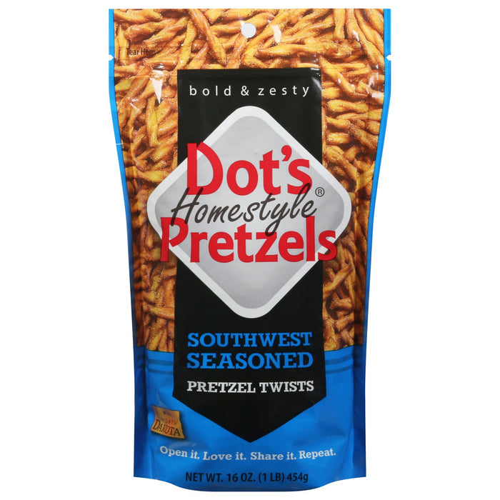 Dot's Pretzels Swest Seasoned Pretzels - 16 Oz (Pack of 10)