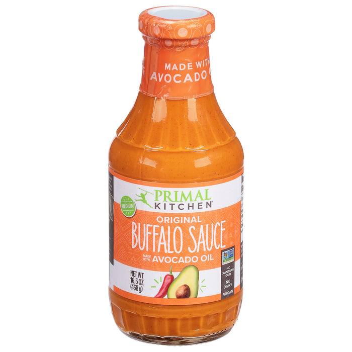 Primal Kitchen Buffalo Sauce - Original Flavor (6 x 16.5 oz )