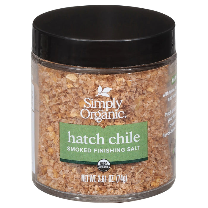 Simply Organic Salt Organic Hatch Chile, 2.61 oz - 6 Pack