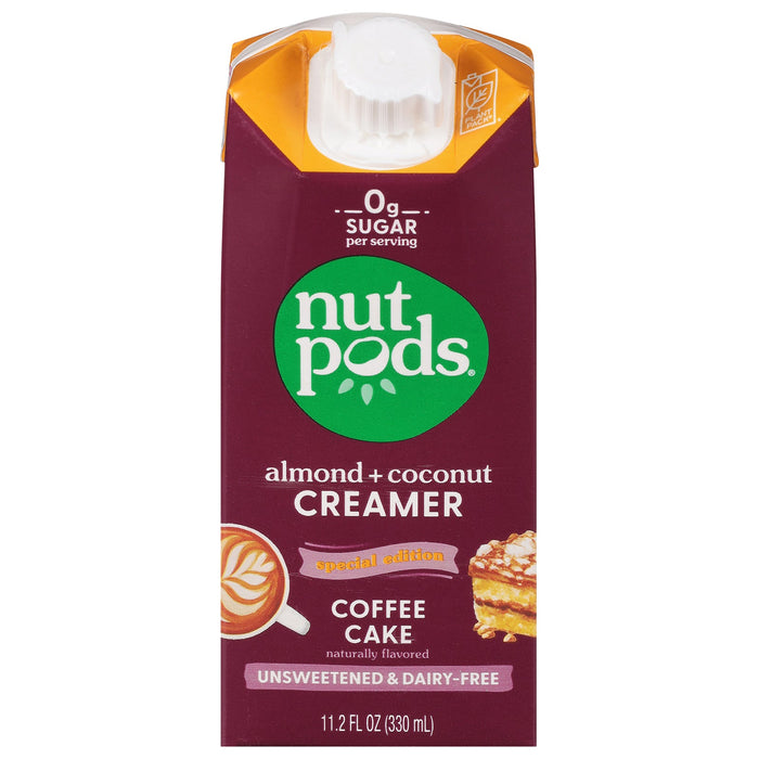 Nutpods Creamer Dairy-Free Almond Coconut Coffee Creamer, Classic, Pack of 12-11.2 Oz