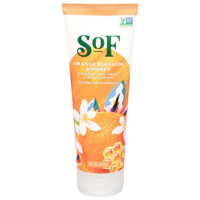 South Of France Orange Honey Hand and Body Cream - 8 fl oz