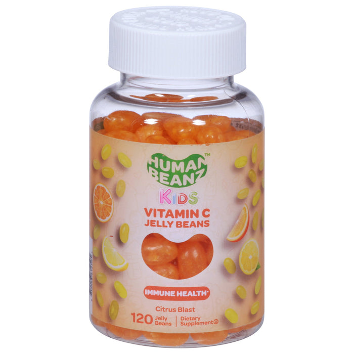 Human Beanz Vit C Kids Jelly Beans - 120- Immunity Boosting Vitamin C Supplement