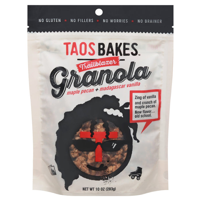 Taos Bakes Granola Maple Pecan Vanilla - 6 x 10 oz Pouches