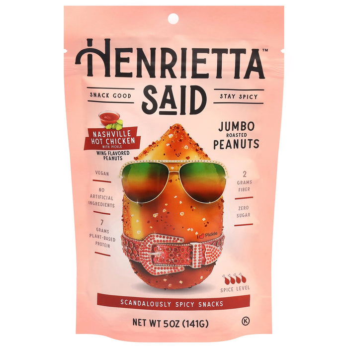 Henrietta Said Nashville Hot Chicken Peanuts, 12-5 Oz