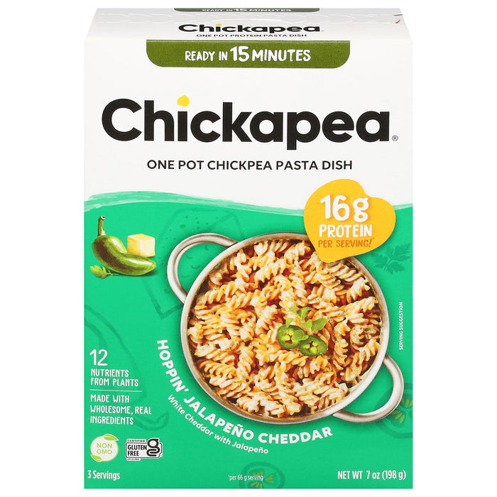 Chickapea Pasta One Pot Jalapeño Cheddar - 6 x 7 oz