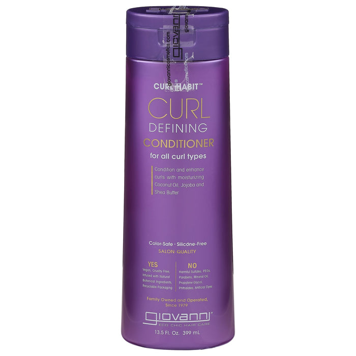 Giovanni Curl Defining Conditioner for Frizz Control - 13.5 fl oz