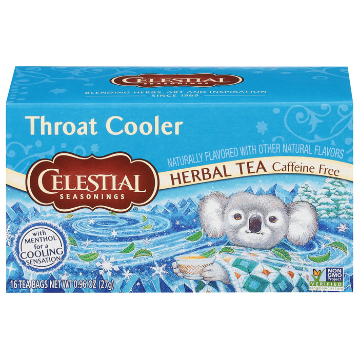 Celestial Seasonings Throat Cooler Herbal Tea, 6  of 16 Bags