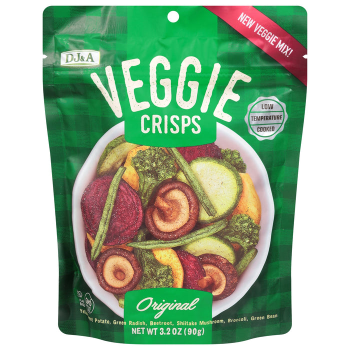 Dja Veggie Crisps Original - 9 x 3.2 oz - Multipack