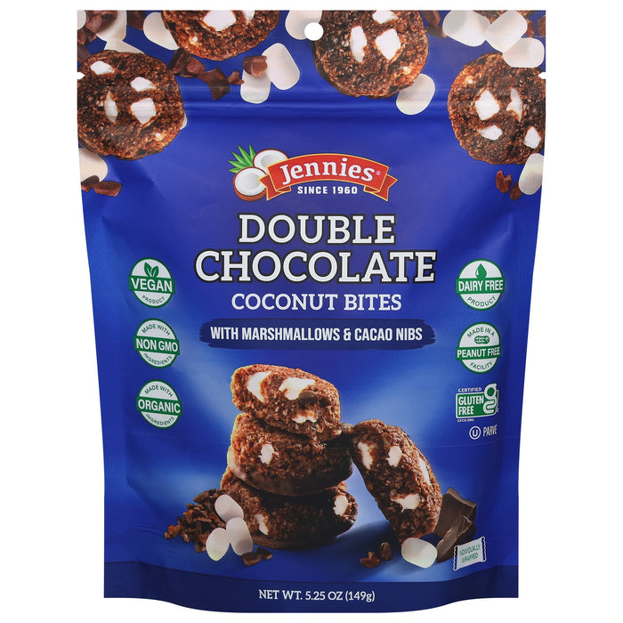 Jennies Cnut Bites Double Chocolate Marshmallow - 6 x 5.25 Oz