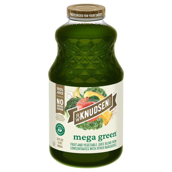 Rw Knudsen Family Mega Green Juice, 6 x 32 oz
