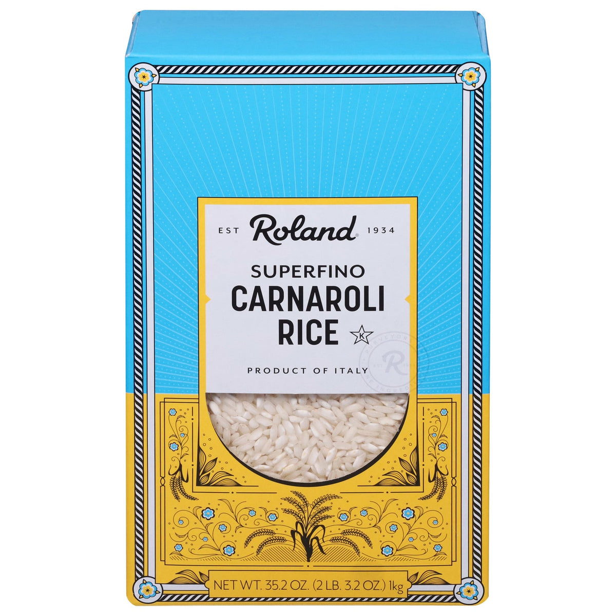 Roland Products - Carnaroli Rice, 35.2 oz (Pack of 10) - Italian Risot ...