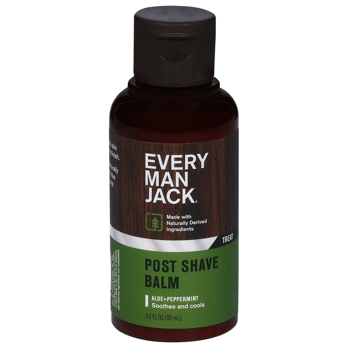 Every Man Jack Post Shave Balm - Aloe & Peppermint - 3.2 oz