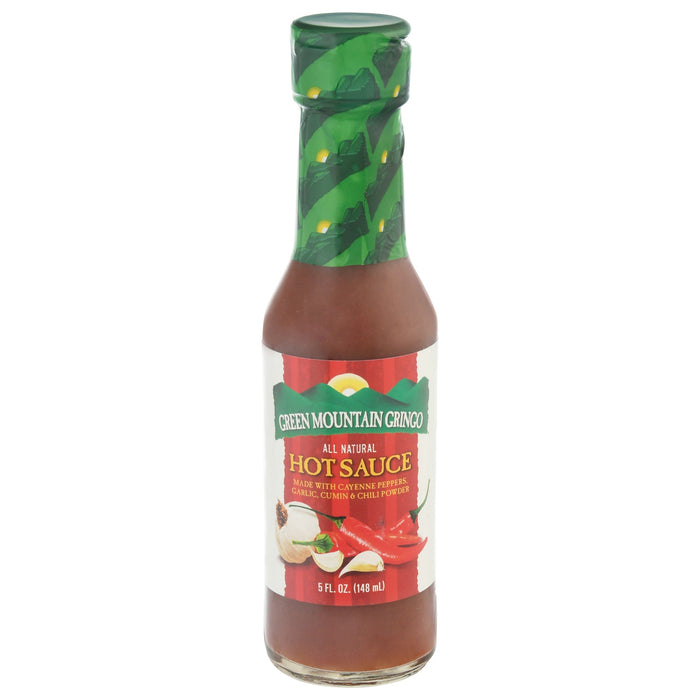 Green Mountain Gringo Hot Sauce All Natural (Pack of 12) - 5 Oz