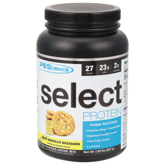 PEScience SLCT Protein - White Chocolate Macadamia - 1.85 lb - Whey Protein Isolate