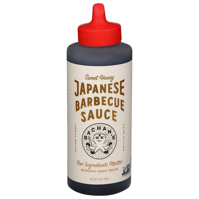Bachan's Japanese BBQ Sauce - Sweet Honey - Pack of 6 (17 fl oz )