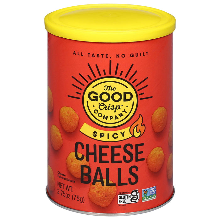 The Good Crisp Company Spicy Cheddar Cheese Balls, 9  of 2.75 Oz