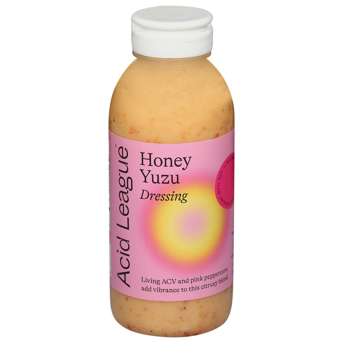 Acid League Honey Yuzu Dressing (Pack of 6 - 12 fl oz)